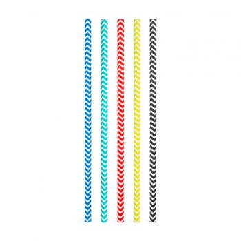 Paie pentru bauturi, model dungi, 195 mm, Pachet 25 bucati Paie pentru bauturi, model dungi, 195 mm, Pachet 25 bucati