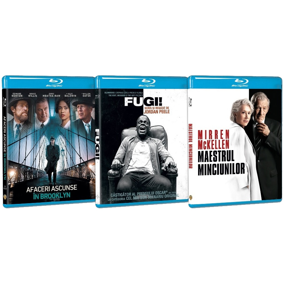 Pachet Filme Mister Blu-ray, 3 DVD