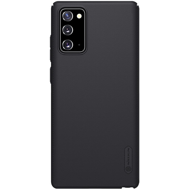 Husa protectie spate din plastic texturat negru, pentru Samsung Galaxy Note 20- Nillkin Frosted Shield