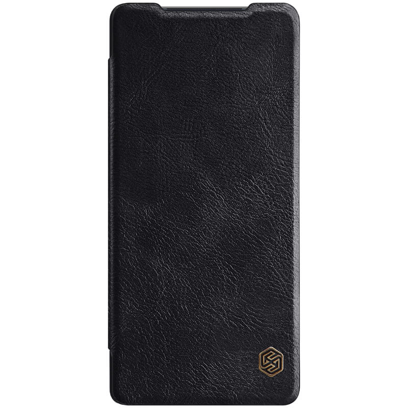 Husa tip carte Nillkin Qin pentru Samsung Galaxy Note 20 , negru