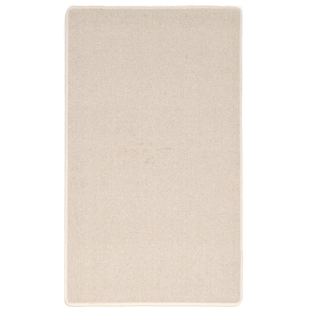 Covor antiderapant cu smocuri, vidaXL, Polipropilena, 160 x 230 cm, Bej