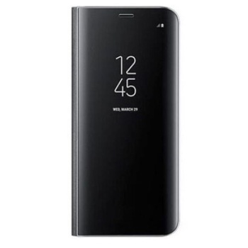 Husa de protectie Soho tip Clearview pentru Samsung Galaxy J7 (2017), Negru Husa de protectie Soho tip Clearview pentru Samsung Galaxy J7 (2017), Negru