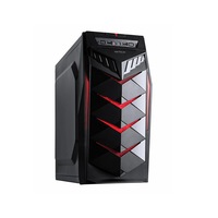 Sistem PC Tower Maxi640, Procesor Intel Core I5 6400, Memorie 8GB RAM, Capacitate stocare 240SSD+2TB, Placa video GT730, Black
