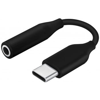 Adaptor Audio Type-C la Jack 3.5 mm, SmartGSM, Negru Adaptor Audio Type-C la Jack 3.5 mm, SmartGSM, Negru