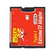 Adaptor Micro SD card la CF card, Compact Flash Type I