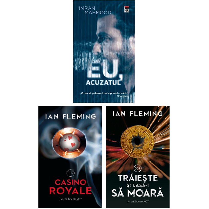 Pachet plin de actiune, 3 carti