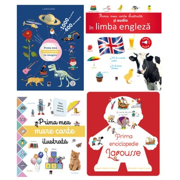 Pachet Larousse encilcopedii, 4 carti Pachet Larousse encilcopedii, 4 carti