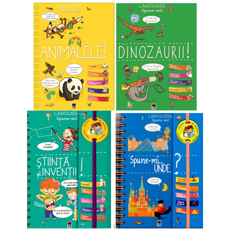 Pachet Spune-mi despre?, 4 carti