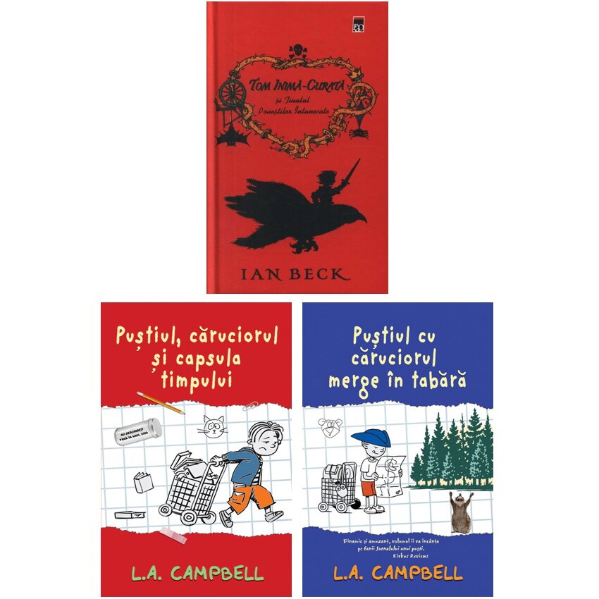 Pachet Pustiul, 3 carti