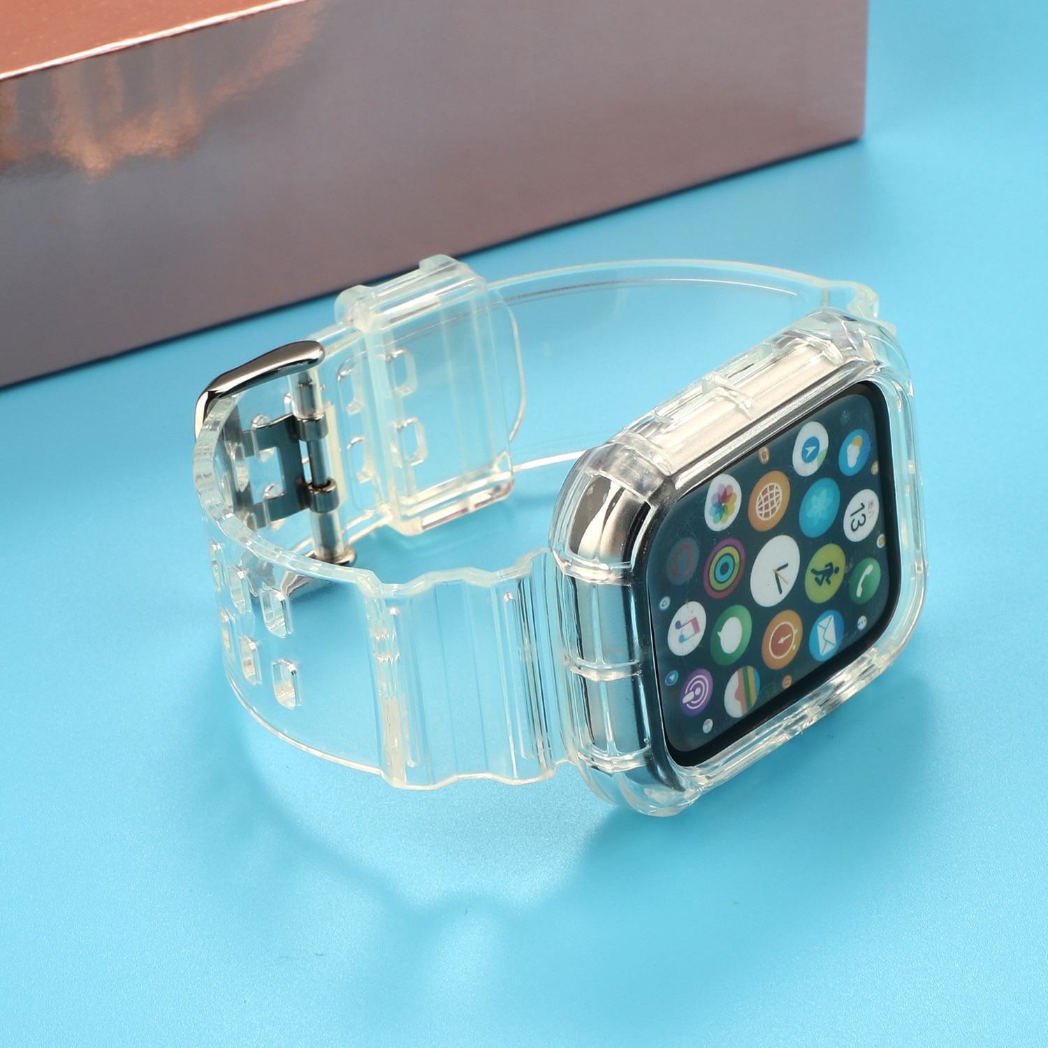 Samidy Защитна каишка за часовник Samidy за Apple Watch 1/2/3/4/5, 38/40 мм ...