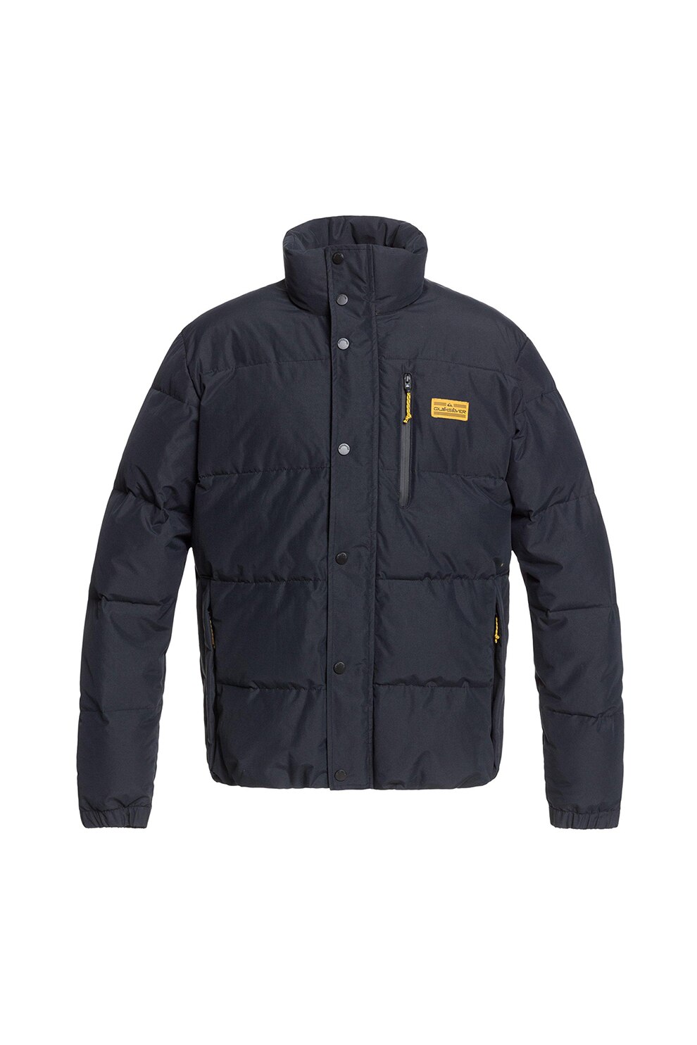 QUIKSILVER, Geaca impermeabila cu vatelina Wolfs Head, Negru