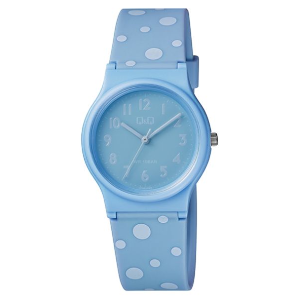 Ceas copii Q&Q VP46J066Y, Bleu, 100m WR