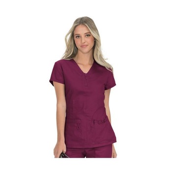 Halat Medical Stretch Mackenzie Wine , Marimea L Halat Medical Stretch Mackenzie Wine , Marimea L