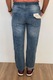 Blugi, Pull & Bear, Albastru, 42