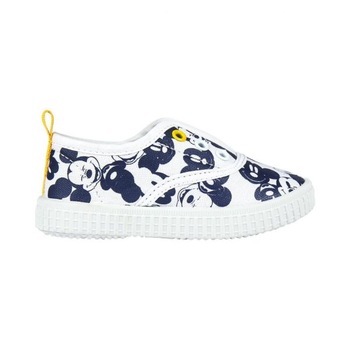 Tenisi Cerda Mickey Mouse din material textil, Alb/Bleumarin Tenisi Cerda Mickey Mouse din material textil, Alb/Bleumarin