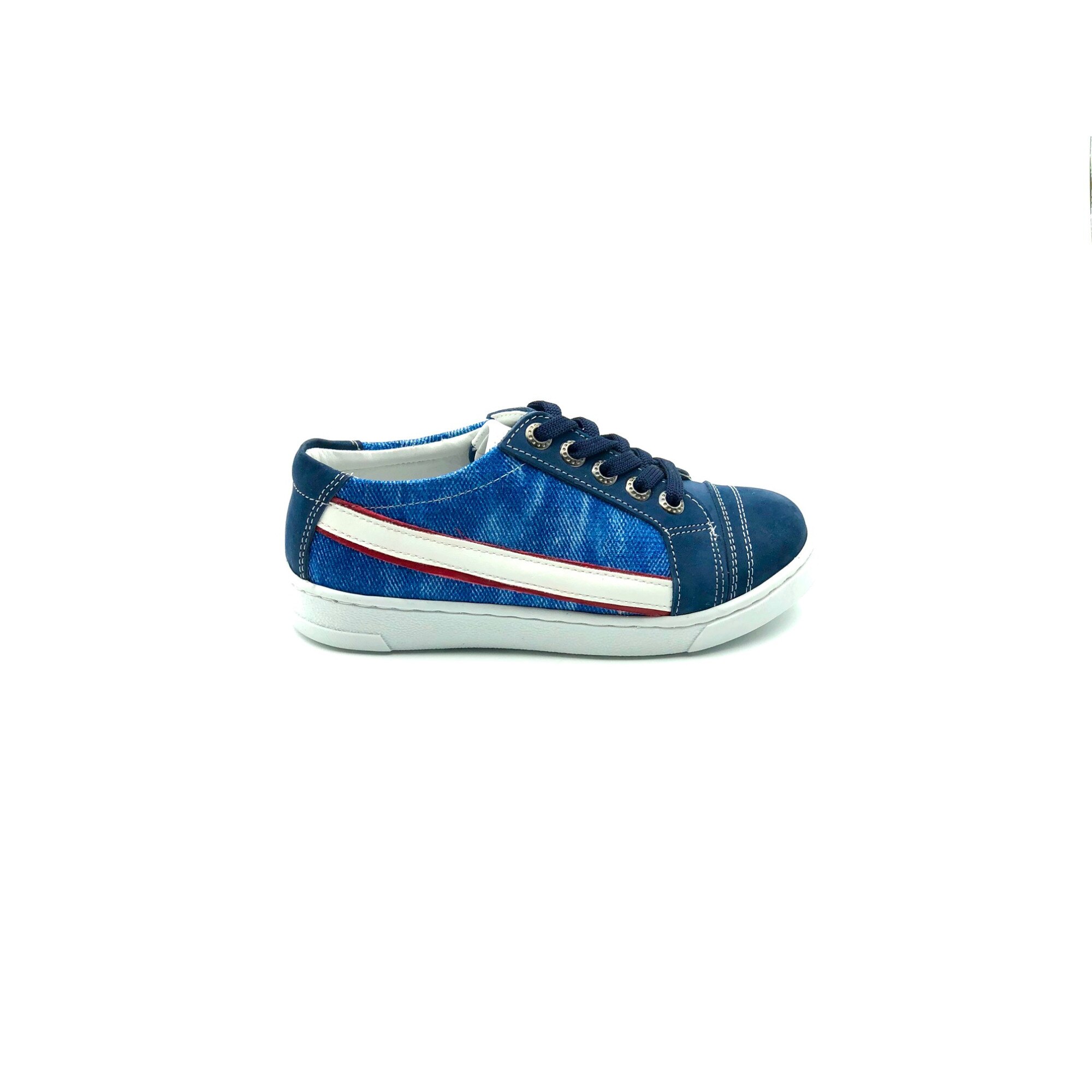 Pantofi sport ortopedici copii Sibel Bebe EVO1067, piele intoarsa, Albastru, nr