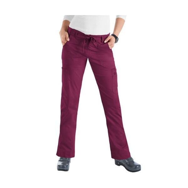 Pantaloni Medicali Stretch Lindsey Wine , Marimea XS