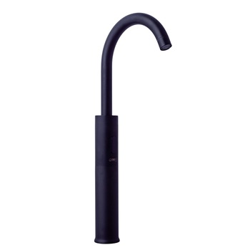 Baterie bucatarie lebada cu senzor, TRENDY'S, negru mat Baterie bucatarie lebada cu senzor, TRENDY'S, negru mat