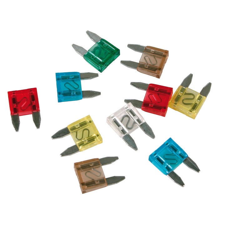 Set 10 buc Sigurante Auto Lampa Micro Blades Fuses