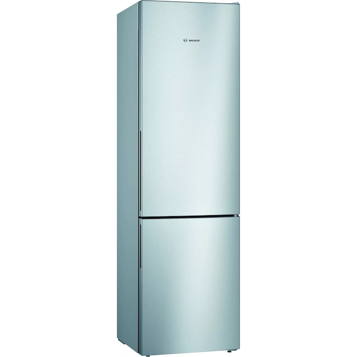 Хладилник с фризер Bosch KGV39VLEAS , 342 л, Клас E, Low Frost, VitaFresh, H 201 см, Сребрист