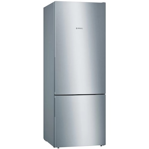 Combina frigorifica Bosch KGV58VLEAS, 503 l, Low Frost, VitaFresh, Clasa E, H 191 cm, Argintiu
