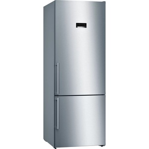 Combina frigorifica Bosch KGN56XLEA, 508 l, NoFrost, VitaFresh, Clasa E, H  193 cm, Argintiu 