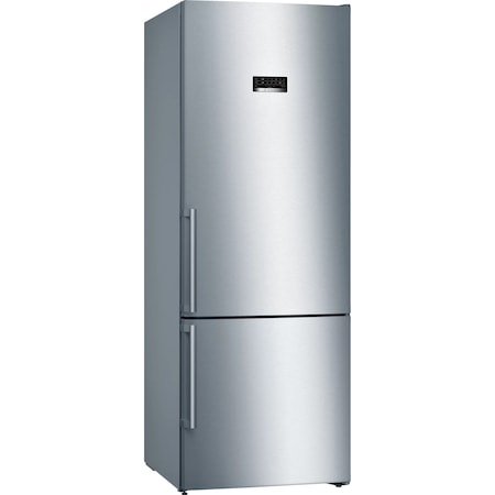 Combina frigorifica Bosch KGN56XIDP, 505 l, Clasa A++, NoFrost, VitaFresh, H 193 cm, Inox antiamprenta