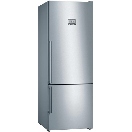 Combina frigorifica Bosch KGF56PIDP, 483 l, Clasa D, NoFrost, VitaFresh, H 193 cm, Inox antiamprenta
