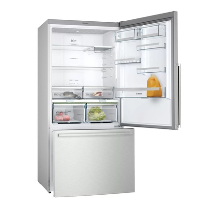Combina frigorifica Bosch KGB86AIFP, 631 l, Clasa F, NoFrost, VitaFresh, H 186 cm, Inox antiamprenta