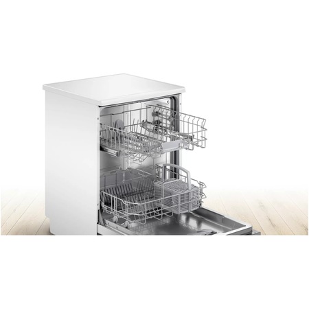Masina de spalat vase Bosch SMS2ITW04E, 12 seturi, 5 programe, Home Connect, Clasa E, 60 cm, Alb