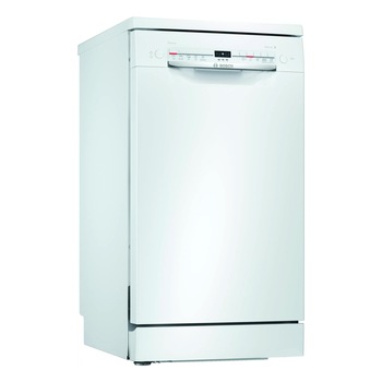 Masina de spalat vase Bosch SPS2IKW04E, 9 seturi, 5 programe, Clasa F, 45 cm, Alb