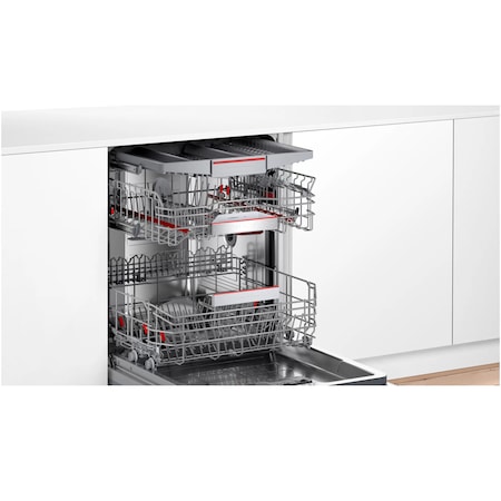 Съдомиялна за вграждане Bosch SMV6ZCX49E, 14 комплекта, 8 програми, Клас С, Home Connect, 60 см