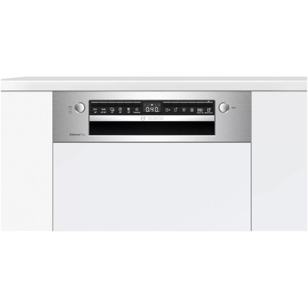 Masina de spalat vase semi-incorporabila Bosch SPI4HMS61E, 10 seturi, 6 programe, Clasa E, Home Connect, 45 cm