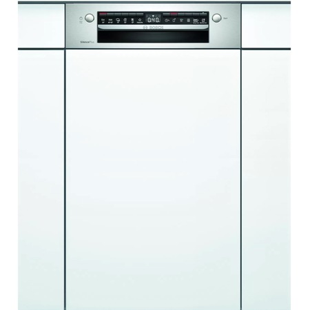 Masina de spalat vase semi-incorporabila Bosch SPI4HMS61E, 10 seturi, 6 programe, Clasa E, Home Connect, 45 cm