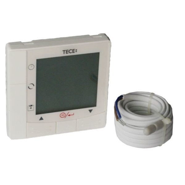 Cronotermostat afisaj digital Tecefloor cu senzor de sapa inclus