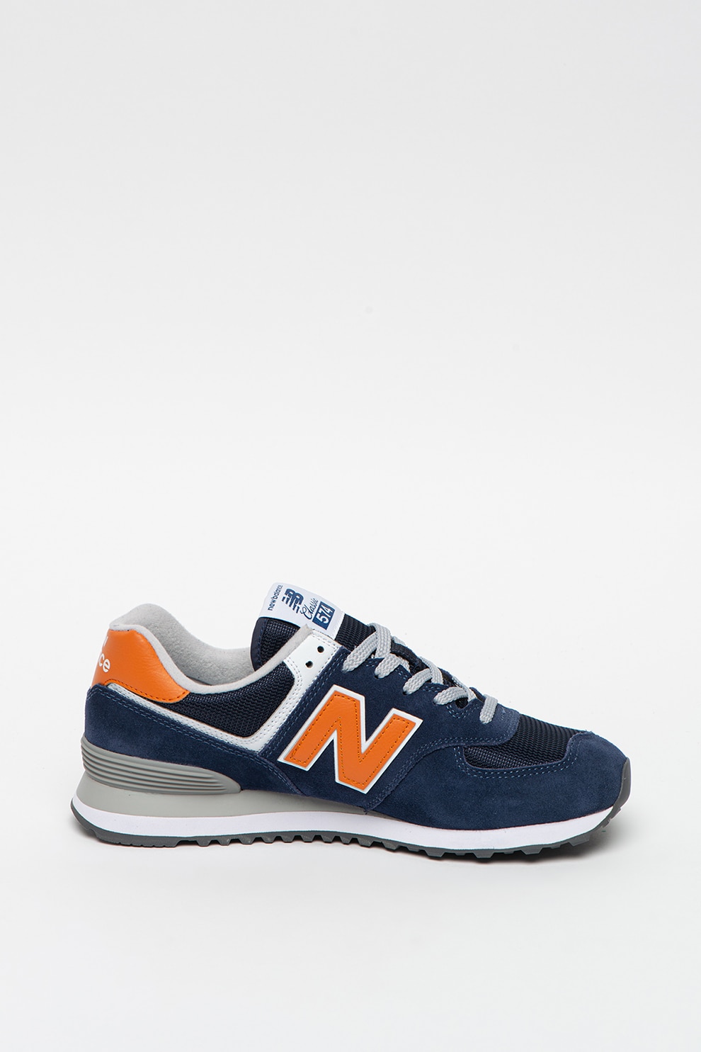 New Balance, Pantofi sport cu garnituri de piele intoarsa 574