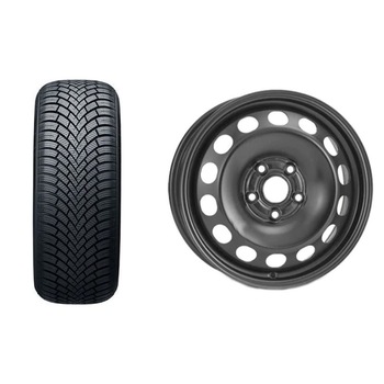 Roata completa VW Golf 5, Skoda Octavia 2, Seat Leon janta otel ALCAR 9915 6.5x16 + anvelopa Iarna Nexen Winguard SnowG 3 WH21 205/55R16 91H Roata completa VW Golf 5, Skoda Octavia 2, Seat Leon janta otel ALCAR 9915 6.5x16 + anvelopa Iarna Nexen Winguard SnowG 3 WH21 205/55R16 91H