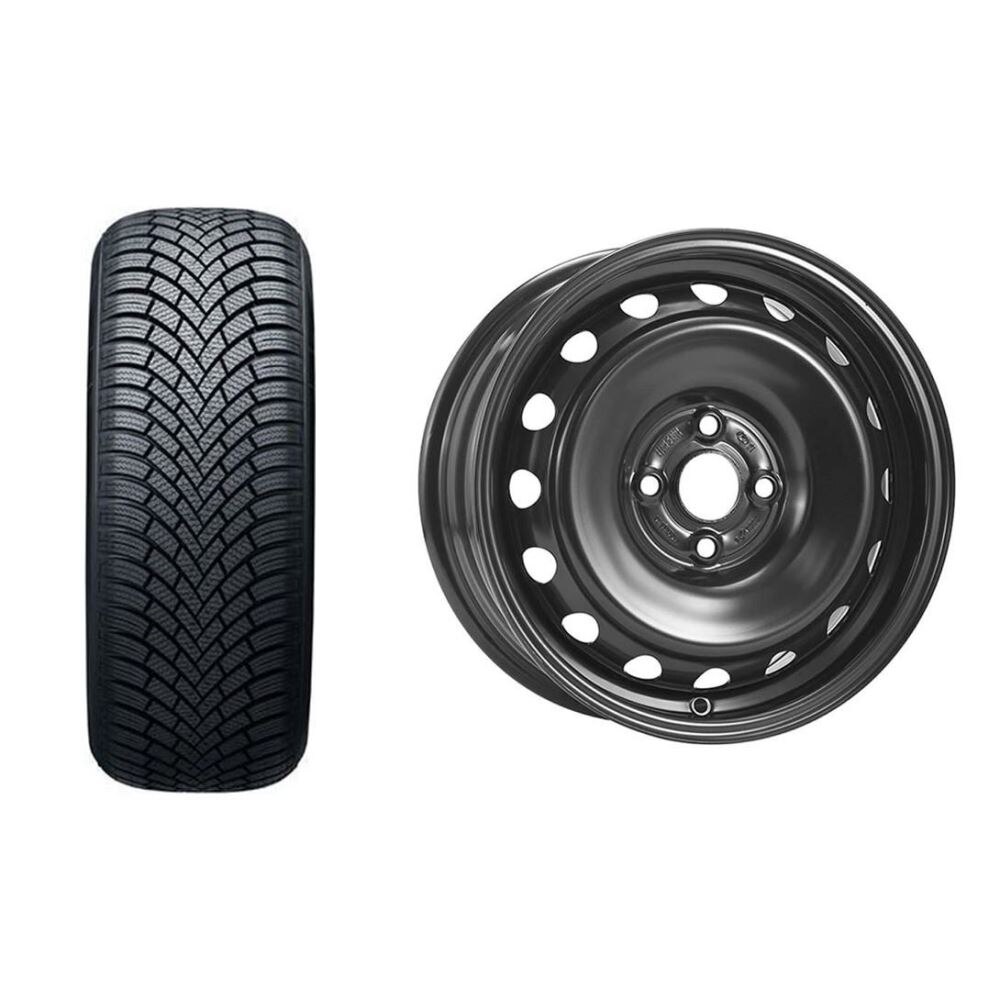 Roata completa Hyundai i20 janta otel ALCAR 5015 6x15 + anvelopa Iarna Nexen Winguard SnowG 3 WH21 185/65R15 88T + Senzor presiune ALCAR