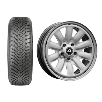 Roata completa Hyundai Kona, Kia Niro, E-Soul janta otel ALCAR 132200 7x17 + anvelopa Iarna Falken HS01 215/55R17 98V XL + Senzor presiune ALCAR Roata completa Hyundai Kona, Kia Niro, E-Soul janta otel ALCAR 132200 7x17 + anvelopa Iarna Falken HS01 215/55R17 98V XL + Senzor presiune ALCAR