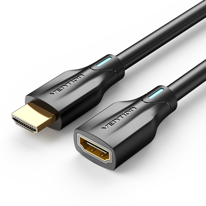 HDMI 2.1 8K hosszabbító kábel, True HDR, eARC, VRR, Ultra High Speed ​​48Gb / s, 1,5 méter, Vention
