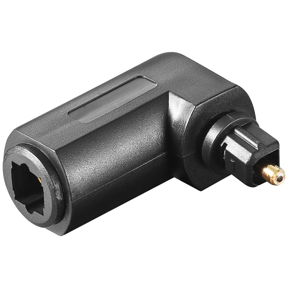 Adaptor optic Toslink mama - Toslink tatala 90 grade Logilink
