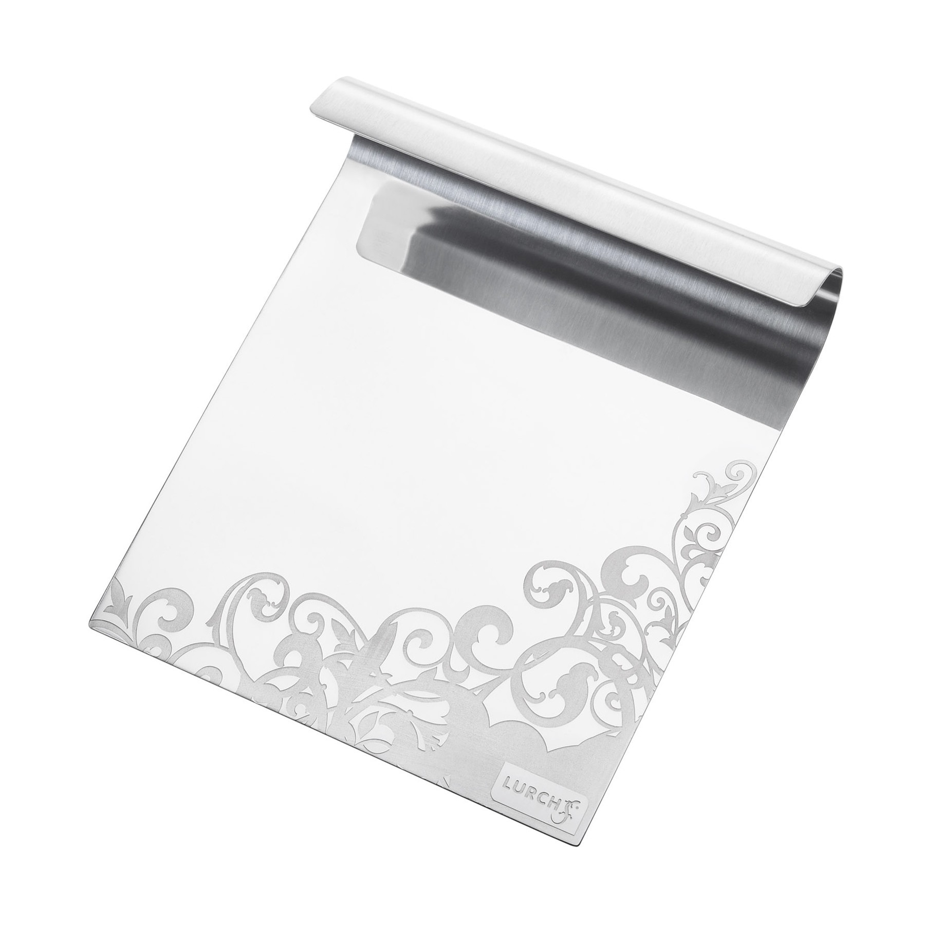 Tavita pentru manevrat alimente tocate Lurch din otel inoxidabil 18/10 , 16 x 14 x 5 cm