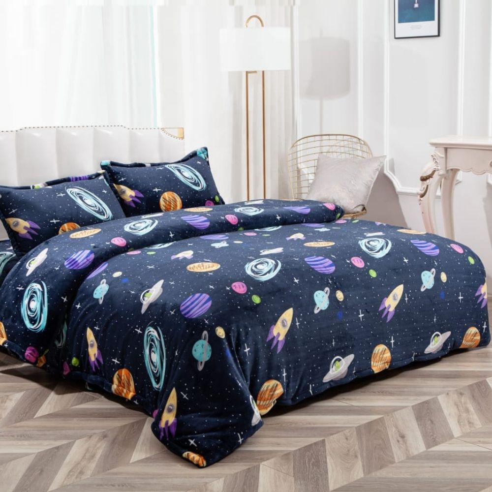 Set Lenjerie Cocolino Pufoasa, 4 Piese, Pat 2 Persoane, LCP-21