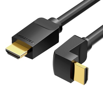 Cablu HDMI cu unghi drept, 90 de grade, 1.5 metri, Vention Cablu HDMI cu unghi drept, 90 de grade, 1.5 metri, Vention