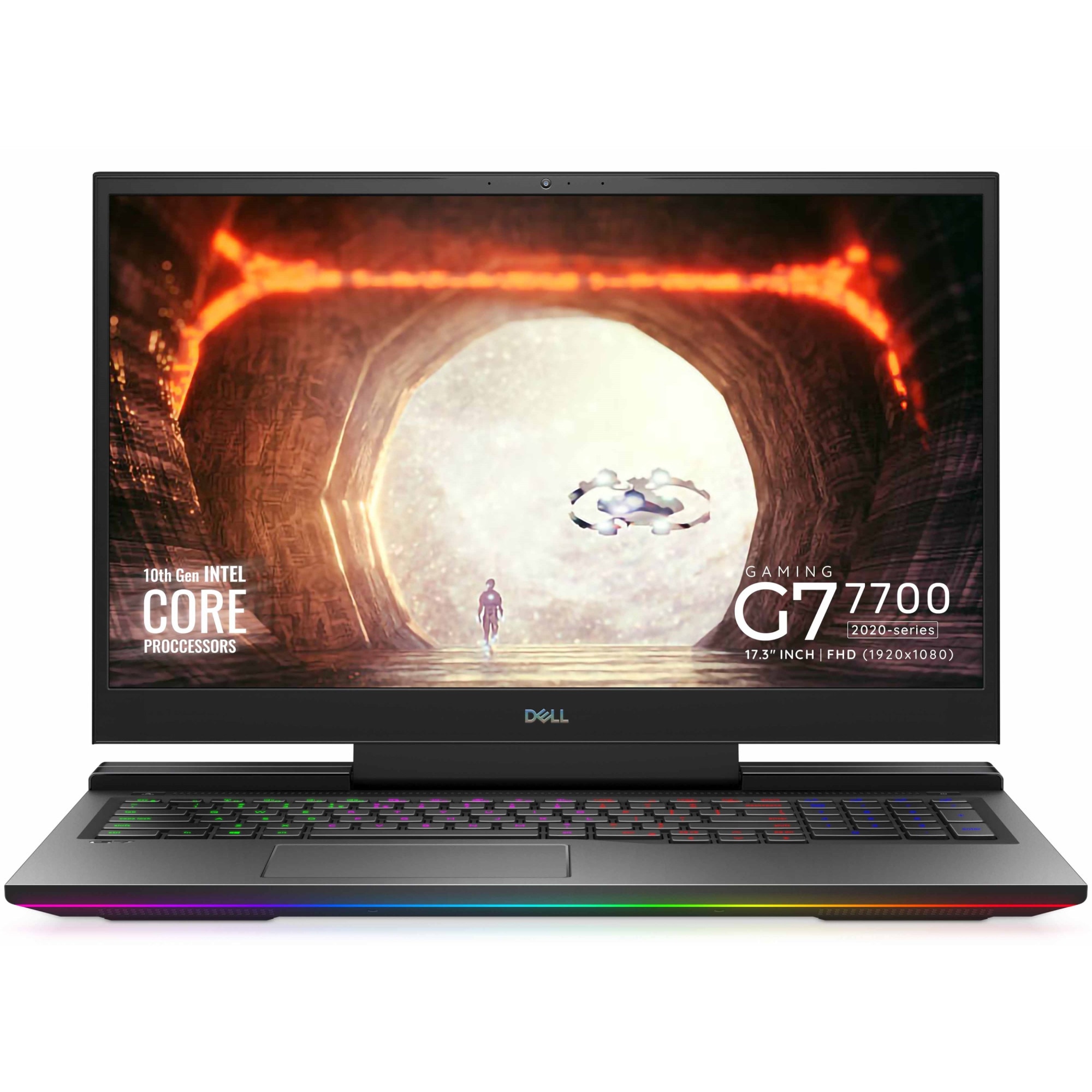 Лаптоп Dell G7 7700 с Intel Core i9-10885H (2.4/5.3GHz, 16M), 16