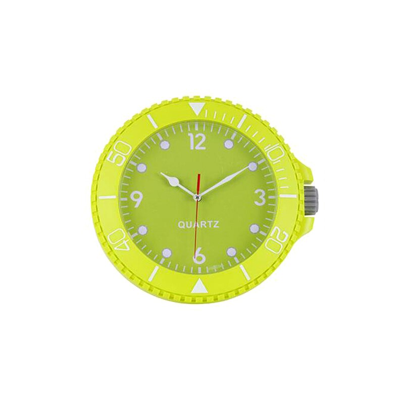 Ceas perete din plastic culorea verde diametru 26 cm