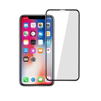 Folie de sticla securizata Premium cu margini colorate pentru iPhone 11 Pro Max/ iPhone XS MAX Black Folie de sticla securizata Premium cu margini colorate pentru iPhone 11 Pro Max/ iPhone XS MAX Black