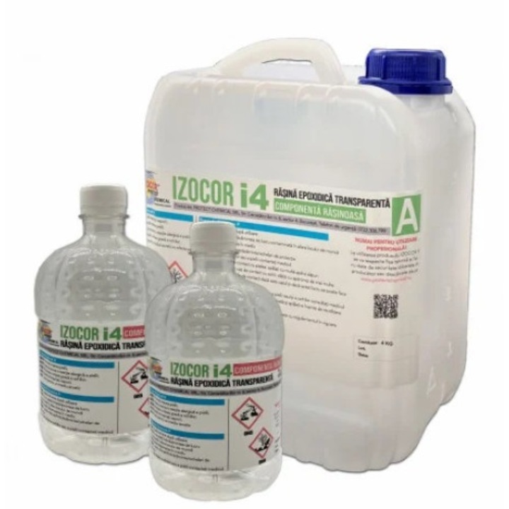 Rasina Epoxidica Transparenta IZOCOR I4, 30kg