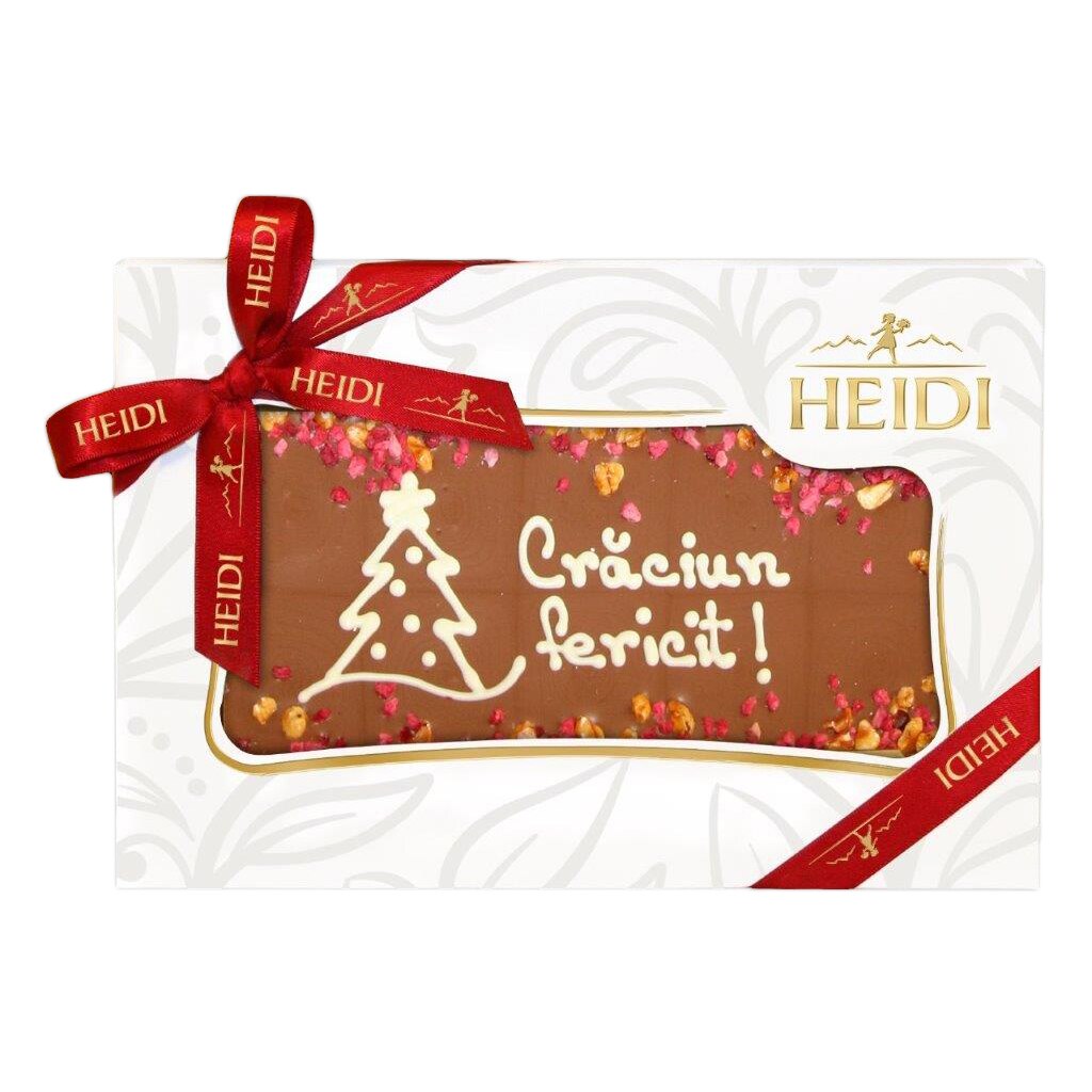 Ciocolata lapte Heidi cu mesaj 