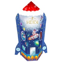 Pachet ciocolata Heidi Christmas Rocket, cadou pentru baieti, 140g